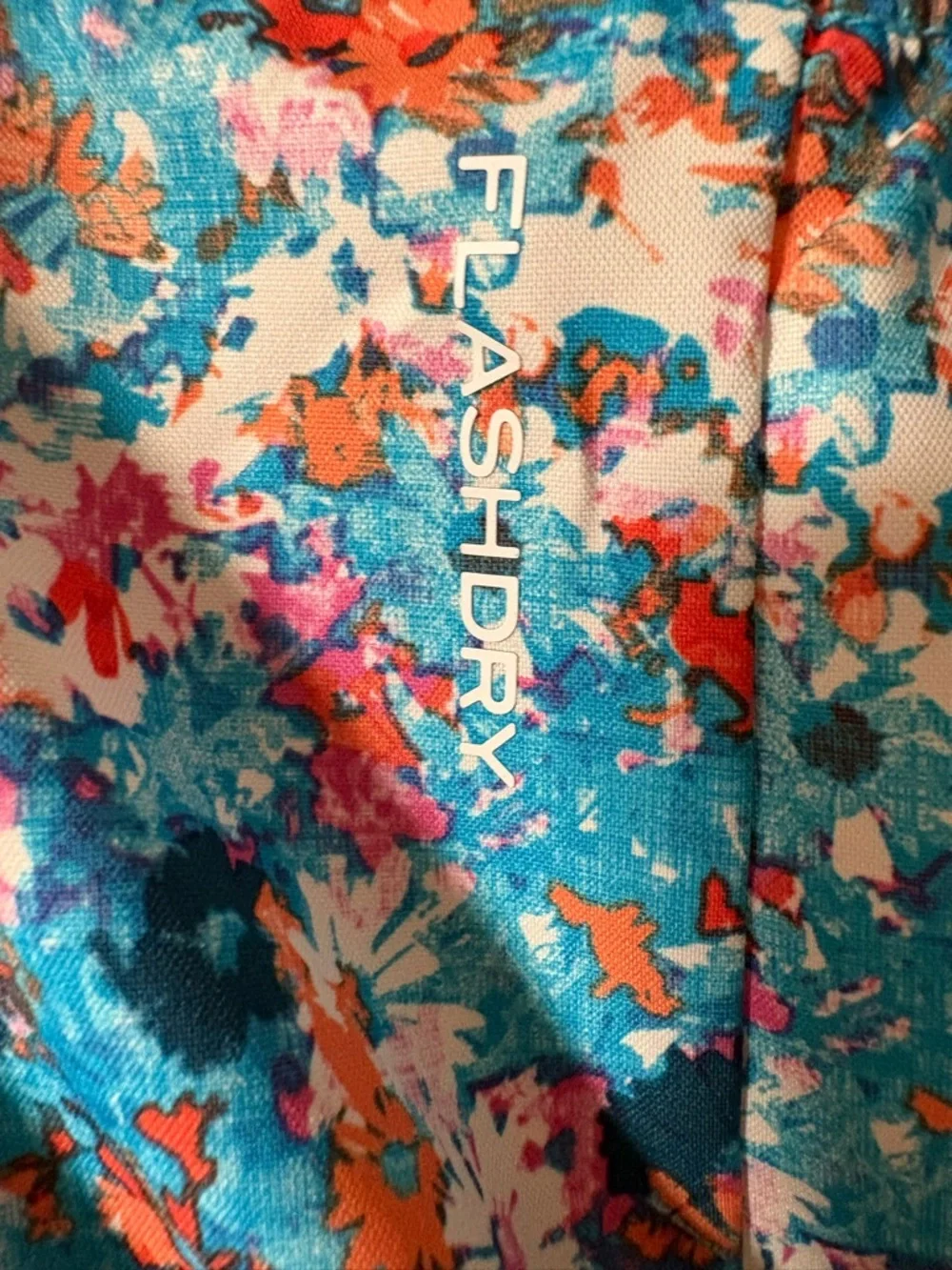 The North Face Girls Floral Jumpsuit - Blue & Coral Floral Print